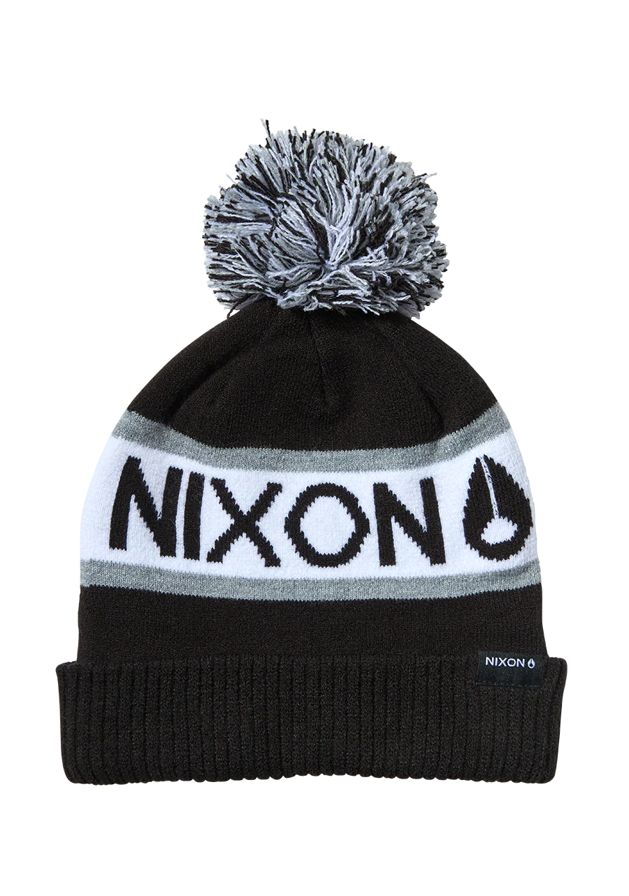 Teamster Beanie II - Black / White