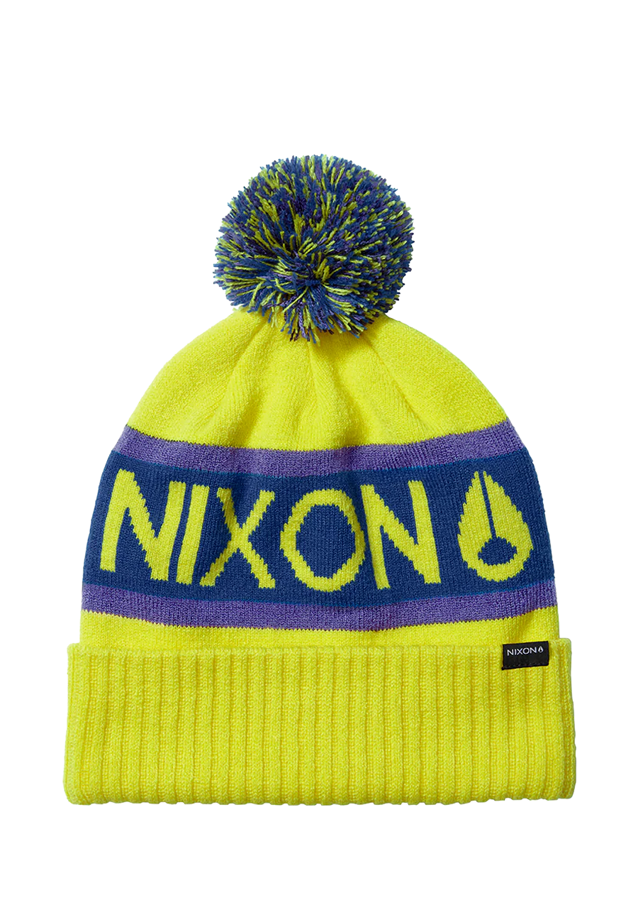 Teamster Beanie II - Citron / Purple