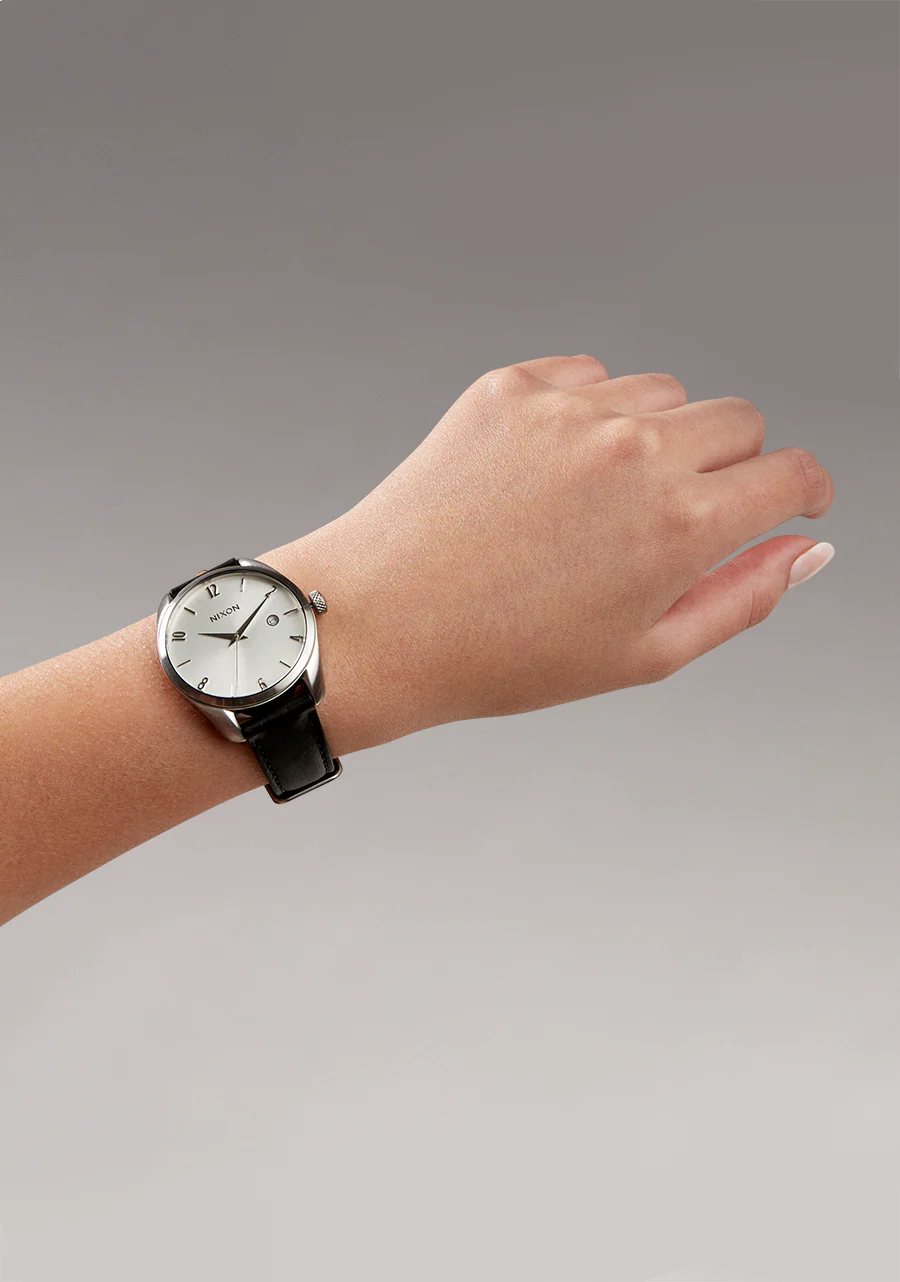 Thalia Leather - Silver / Black - Image 5