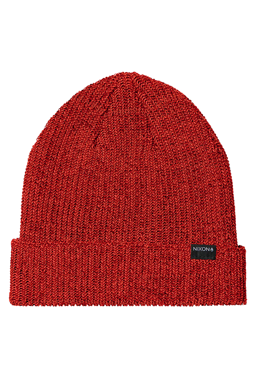 Thomas Beanie - Burgundy / Fire