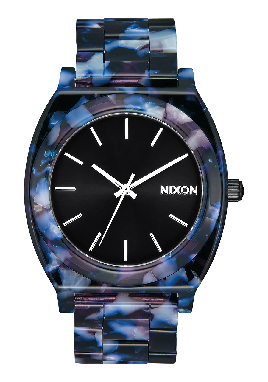 Time Teller Acetate - Black / Multi