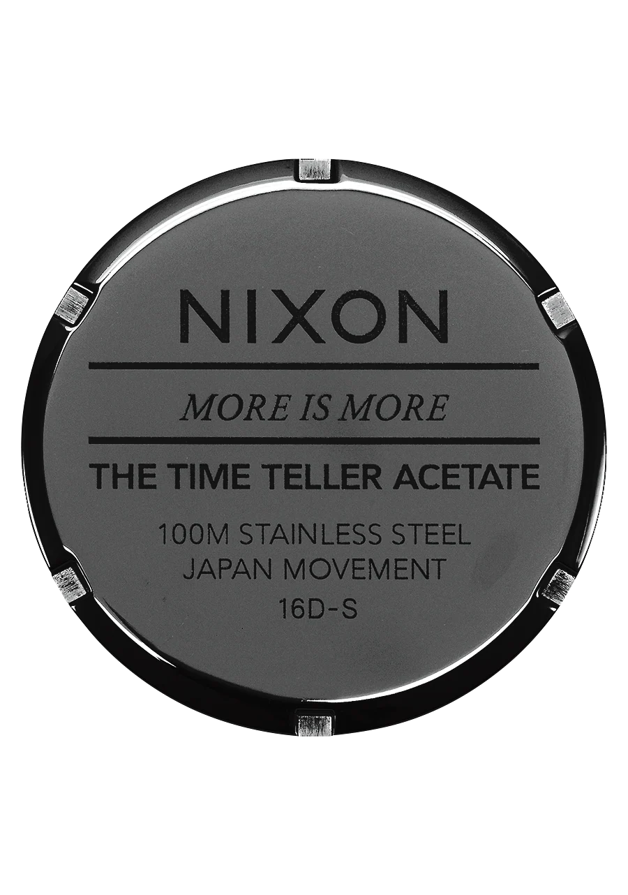Time Teller Acetate - Black / Multi - Image 4