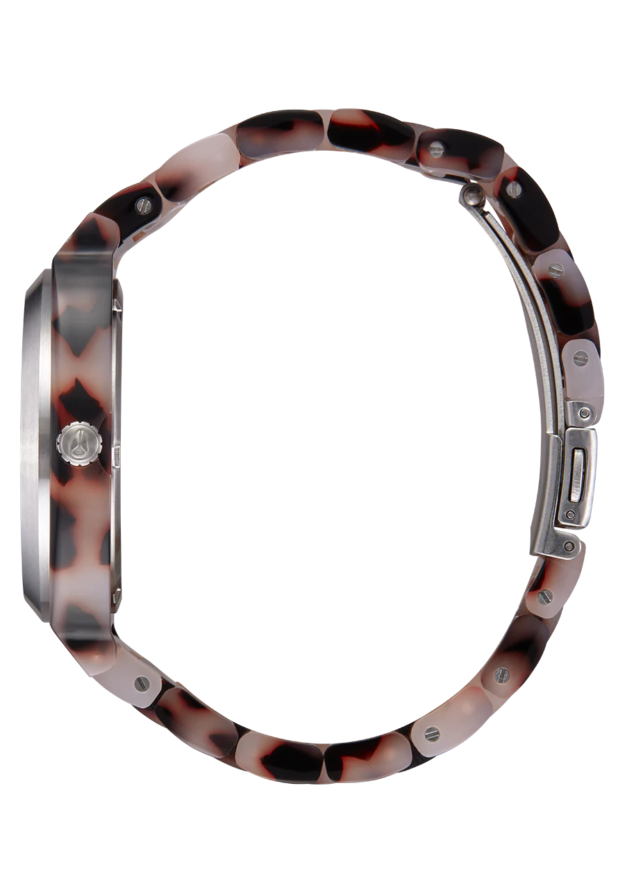 Time Teller Acetate - Pink Tortoise/ Mother of Pearl - Image 2