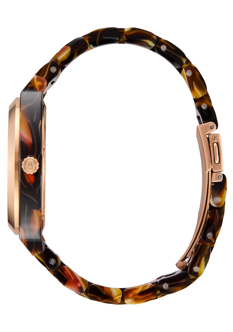 Time Teller Acetate - Rose Gold / Pink Tortoise - Image 3