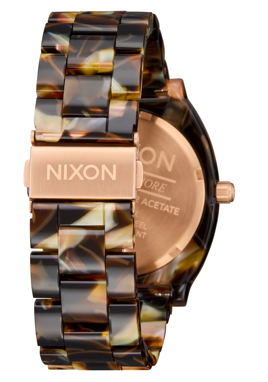Time Teller Acetate - Rose Gold / Pink Tortoise - Image 4
