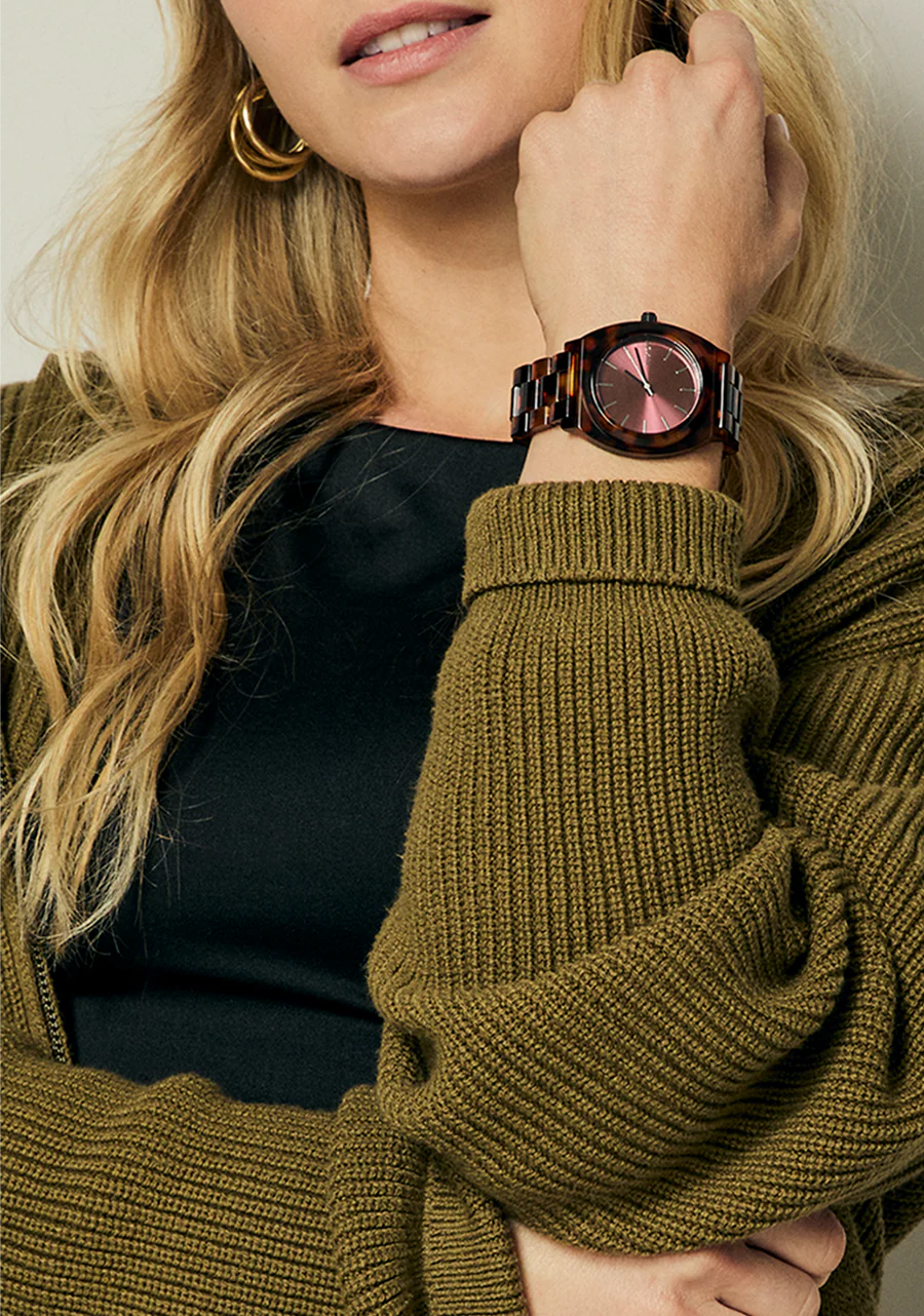 Time Teller Acetate - Tortoise / Oxblood - Image 10