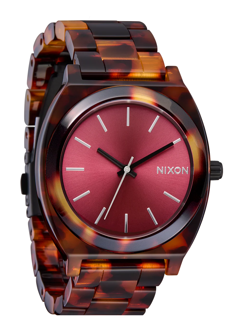 Time Teller Acetate - Tortoise / Oxblood - Image 2