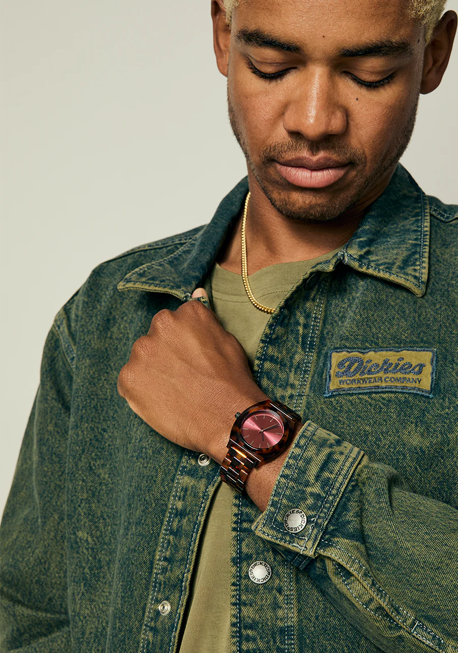 Time Teller Acetate - Tortoise / Oxblood - Image 8