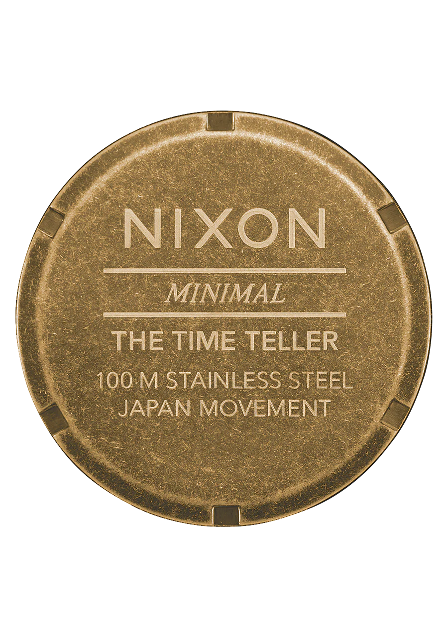 Time Teller - Brass / Black / Brown - Image 4