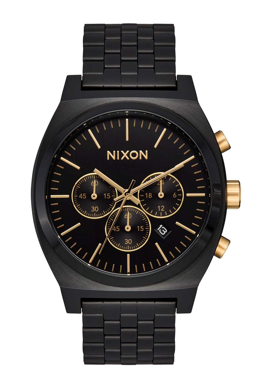 Time Teller Chrono - Black / Black / Gold