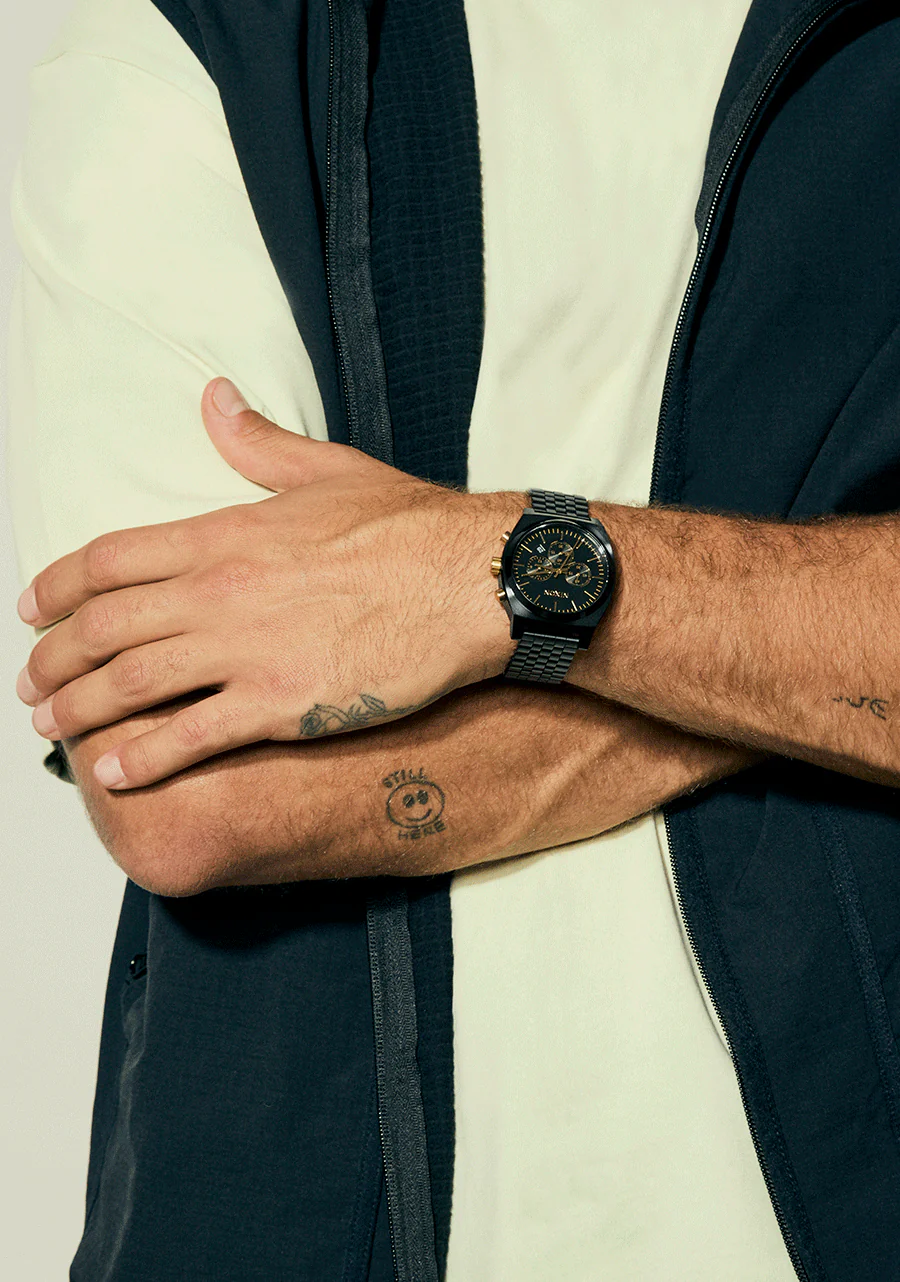 Time Teller Chrono - Black / Black / Gold - Image 10