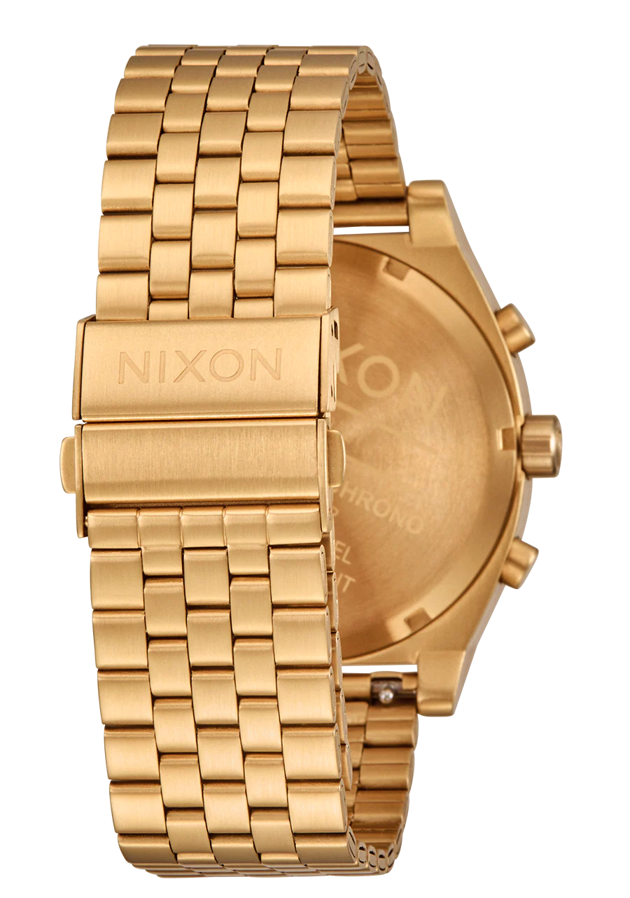 Time Teller Chrono - Gold / Green Sunray - Image 4