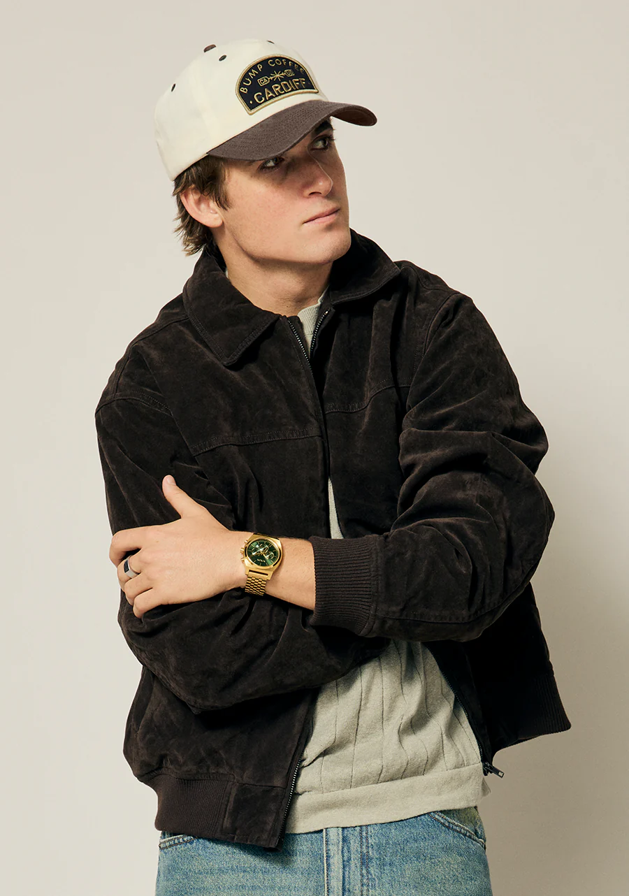 Time Teller Chrono - Gold / Green Sunray - Image 7