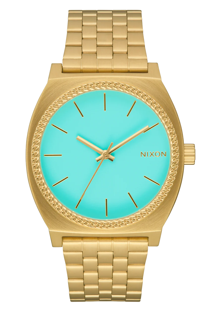Time Teller - Gold / Turquoise / Gold