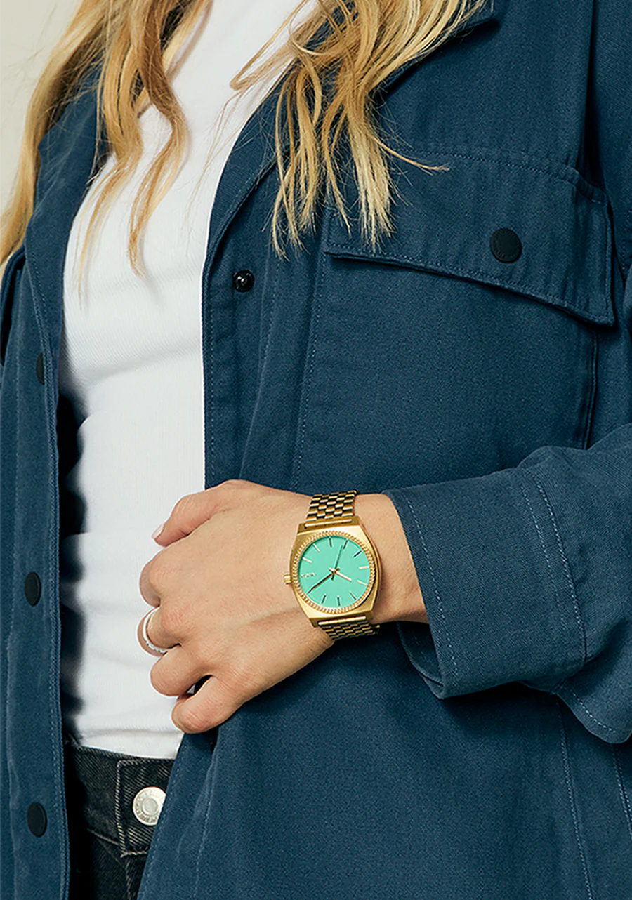Time Teller - Gold / Turquoise / Gold - Image 9