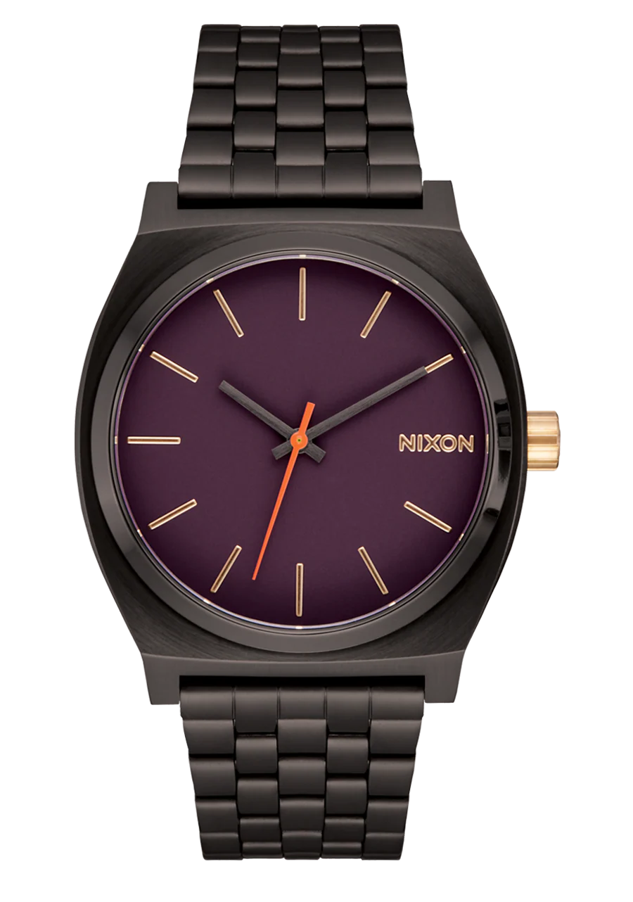 Time Teller - Gunmetal / Blackberry / Gold