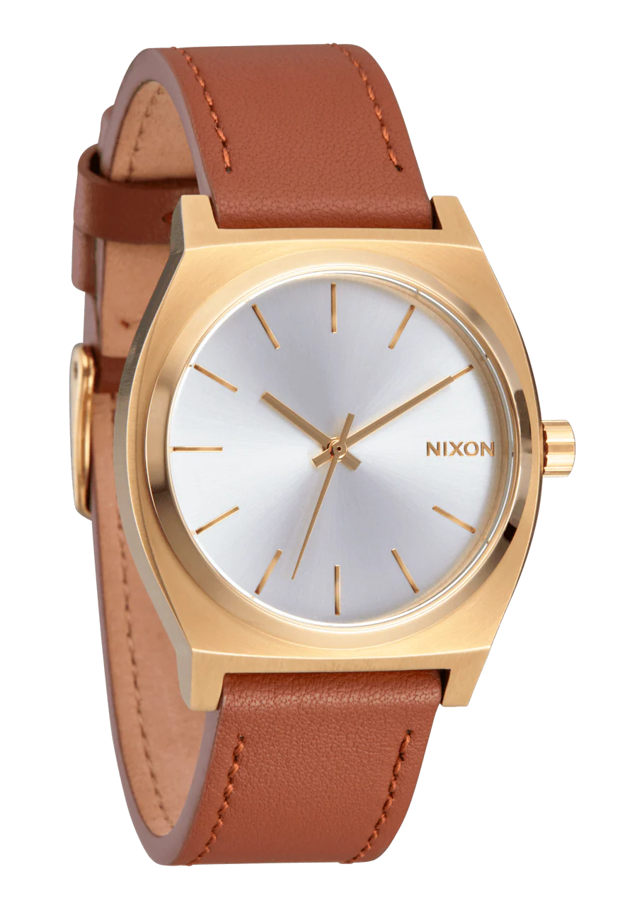 Time Teller Leather - Light Gold / White Sunray - Image 2