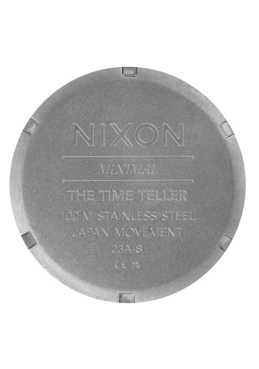 Time Teller Leather - Lt Gunmetal / Basalt / Sienna - Image 5
