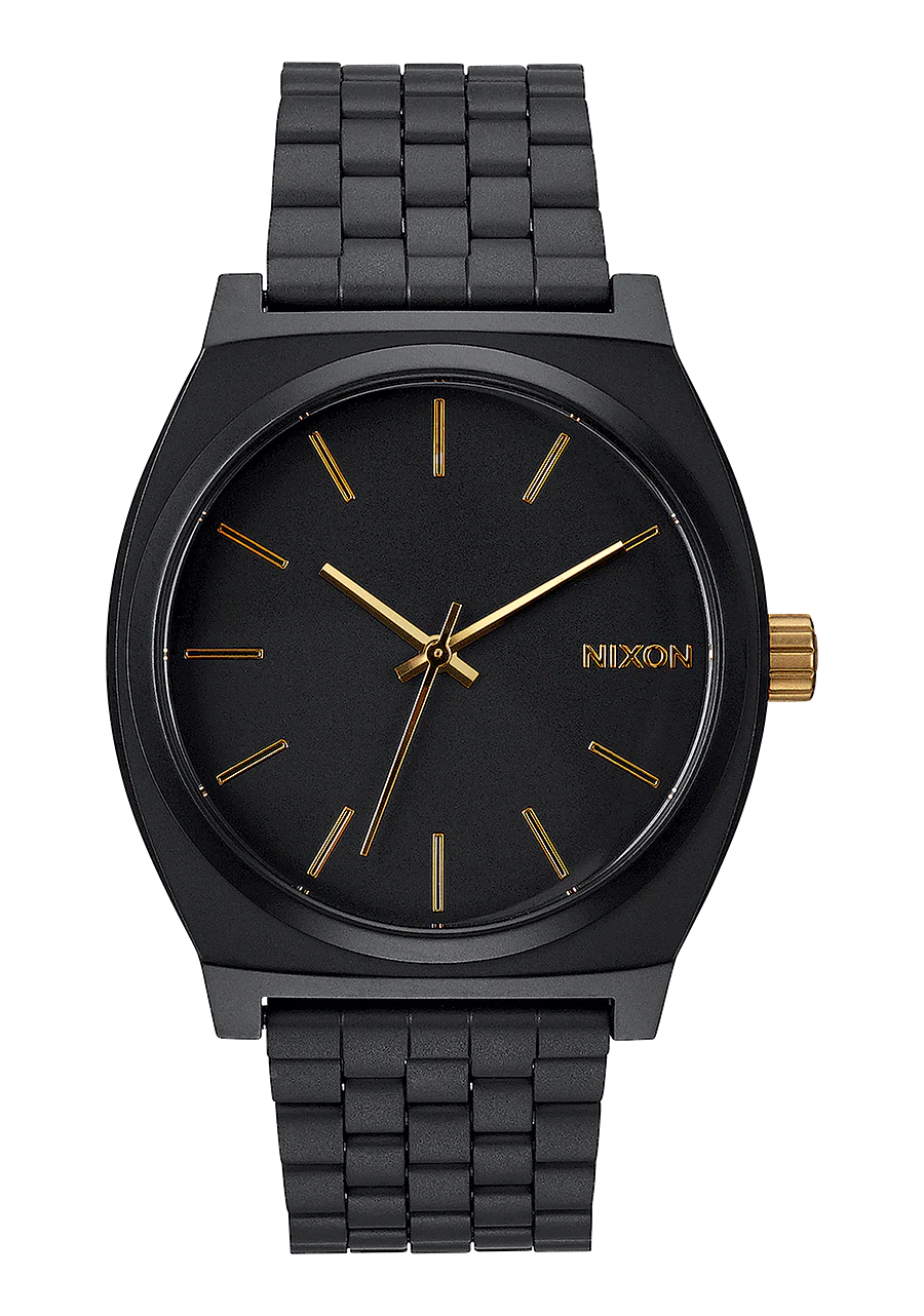 Time Teller - Matte Black / Gold