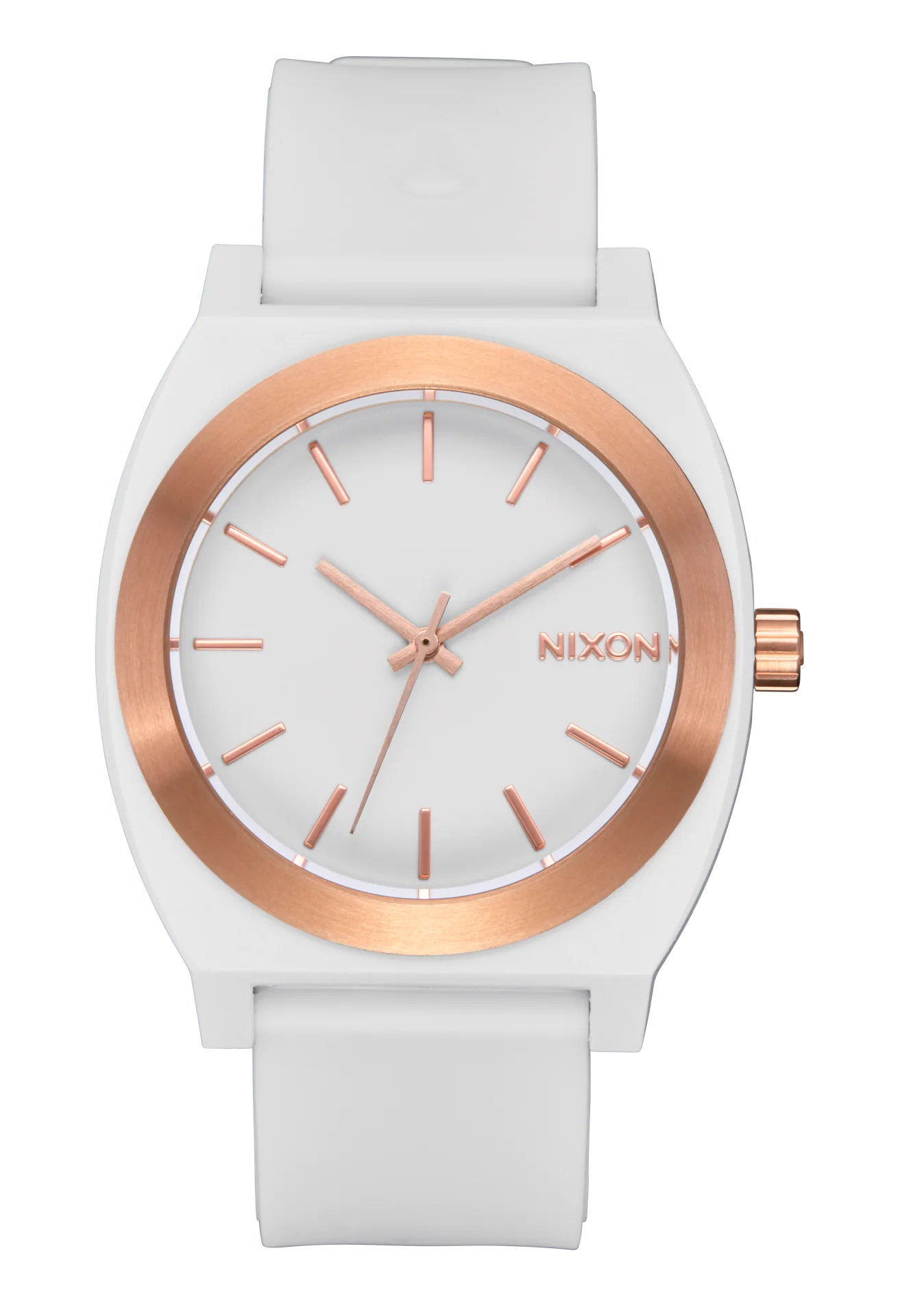 Time Teller OPP - White / Rose Gold