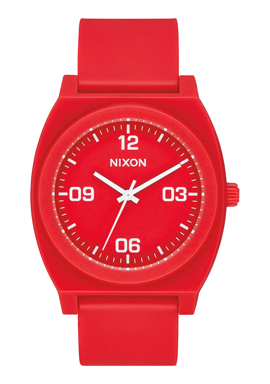 Time Teller P Corp - Matte Red / White