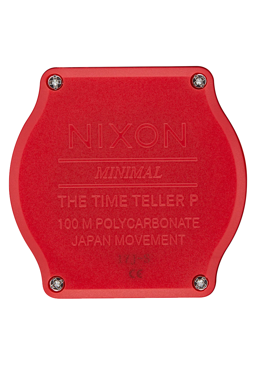 Time Teller P Corp - Matte Red / White - Image 4