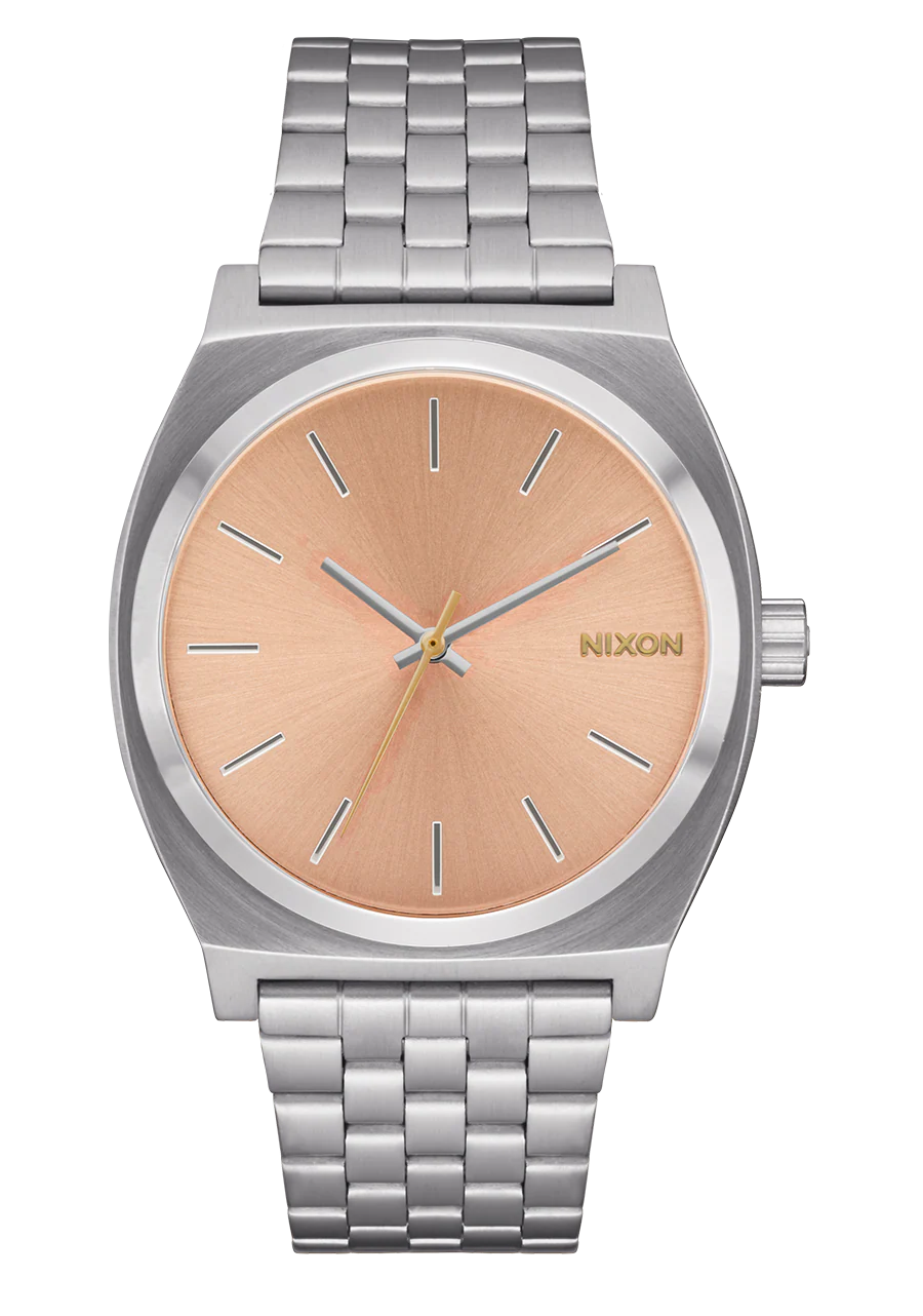 Time Teller - Silver / Coral