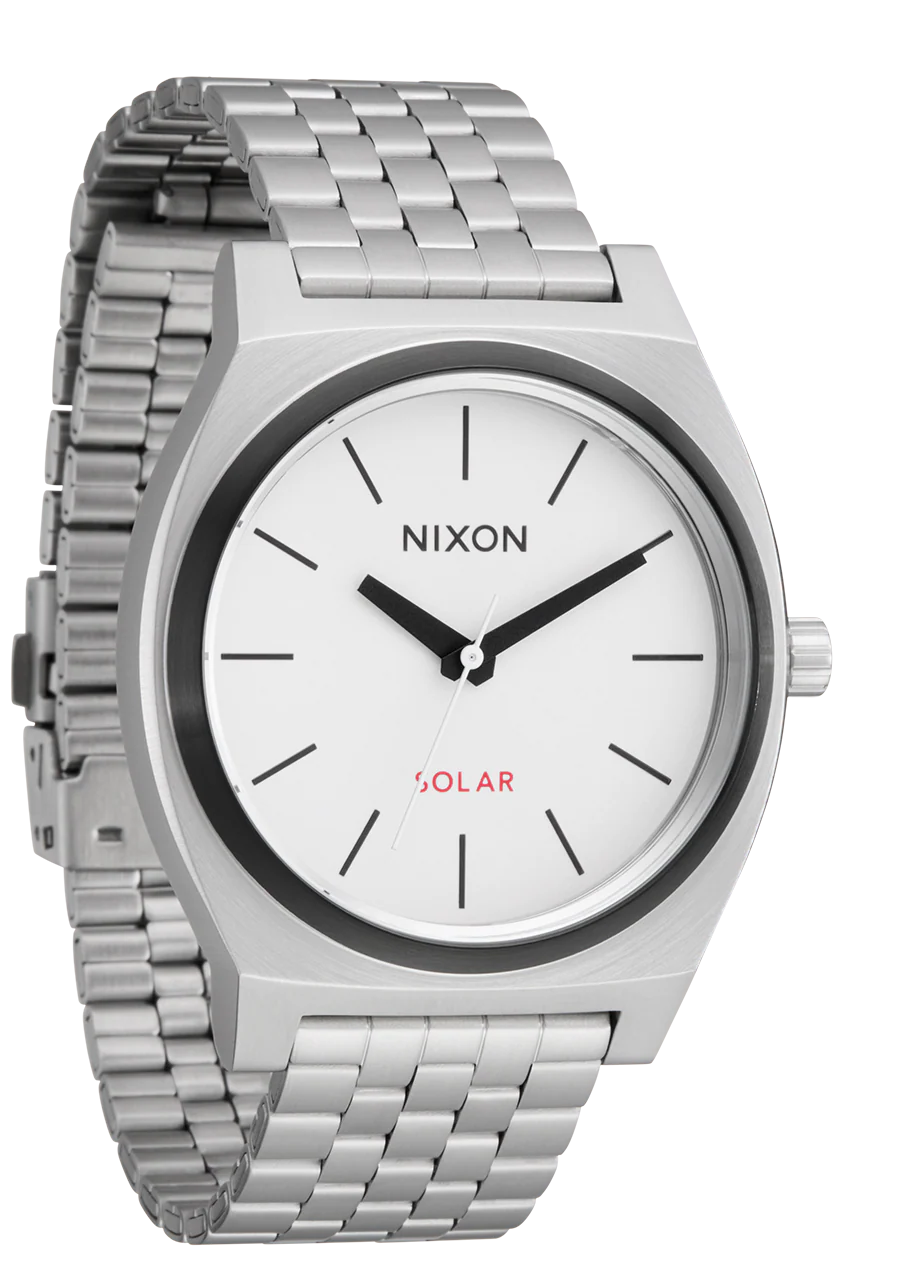 Time Teller Solar - Silver / White Lume - Image 2
