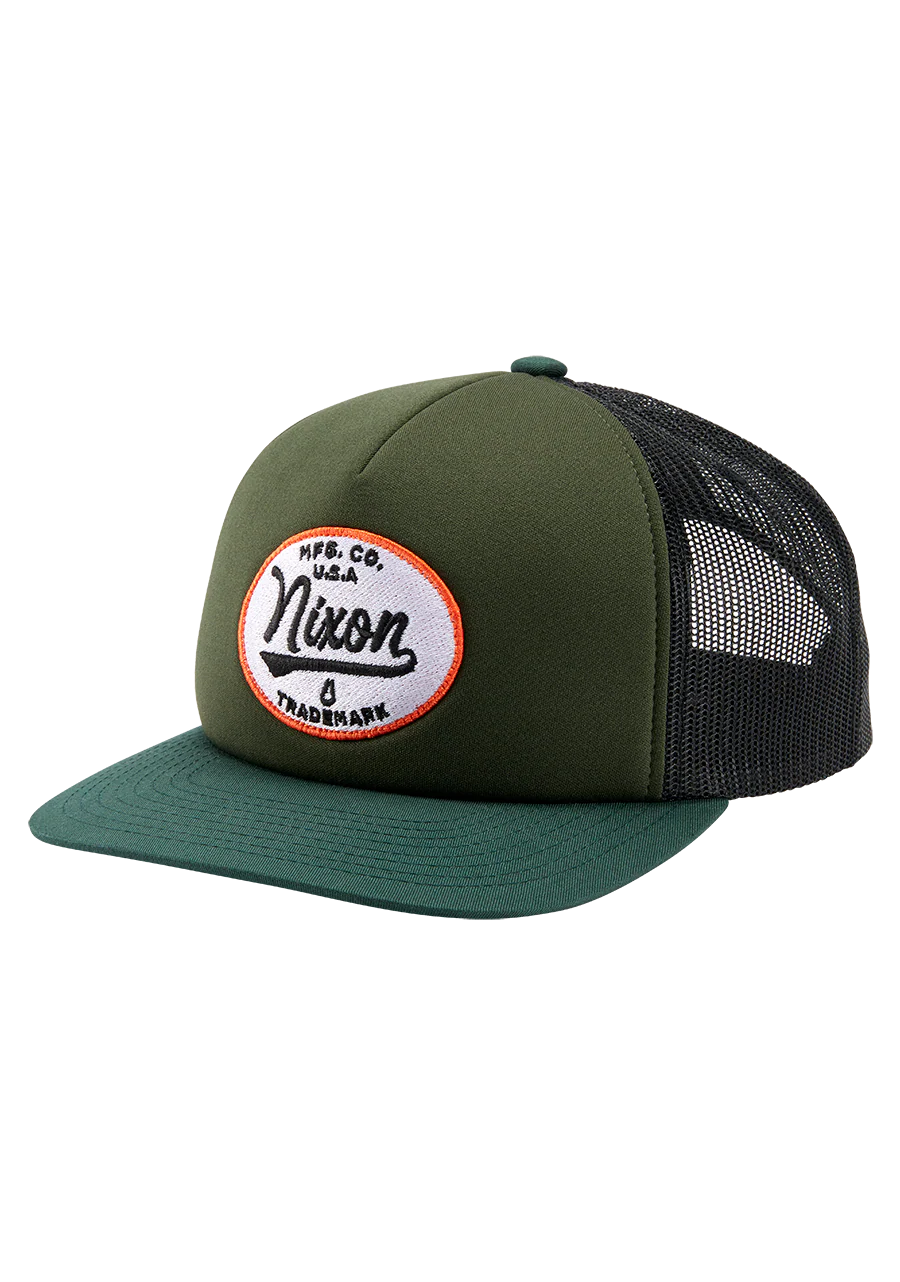 Tioga Trucker - Dark Olive / Black
