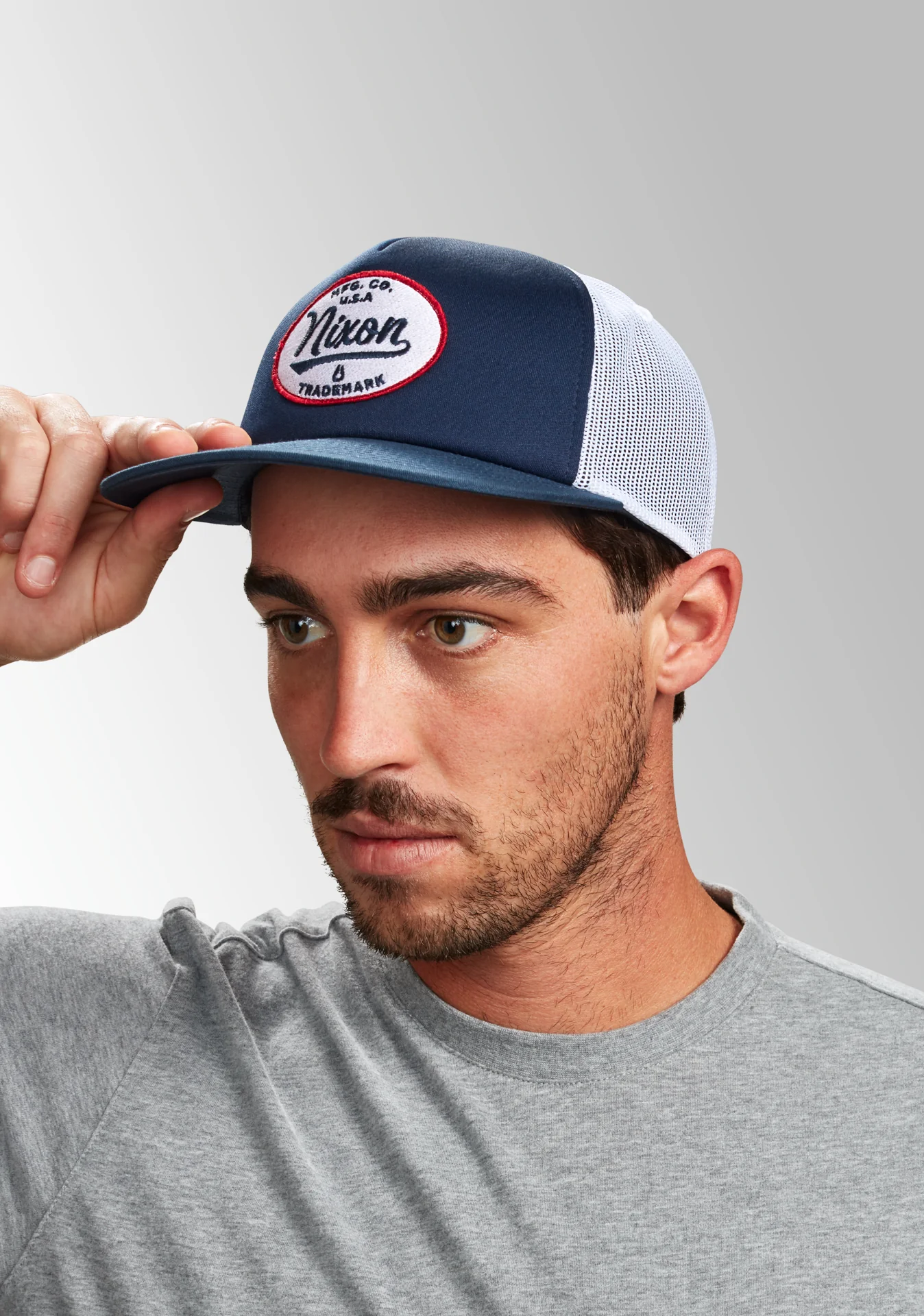 Tioga Trucker - Navy / White - Image 5