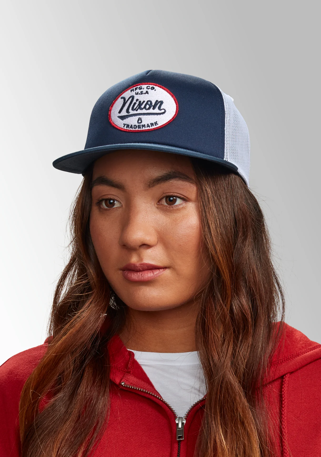 Tioga Trucker - Navy / White - Image 7