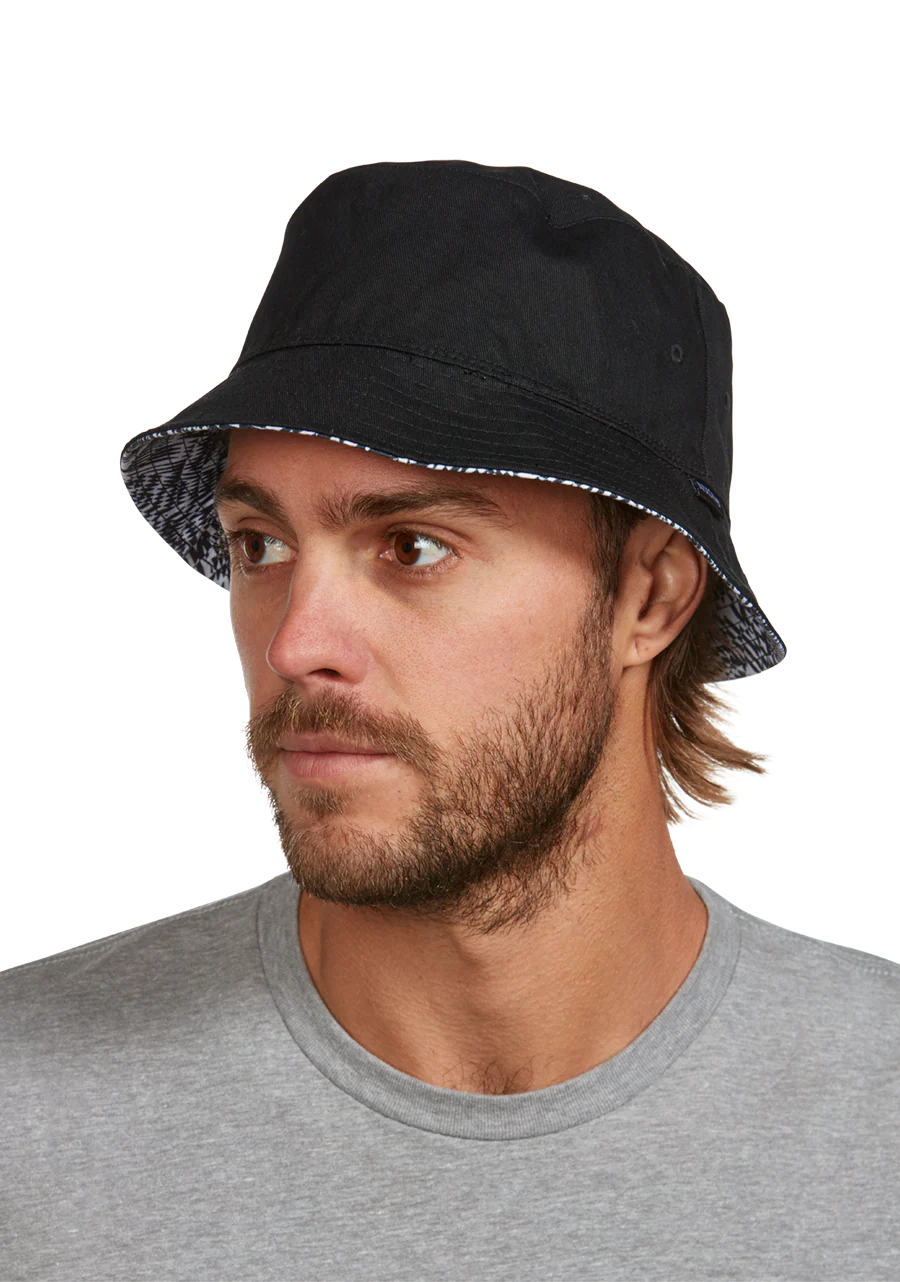 Undercover Bucket Hat - Black Digi Glitch - Image 6