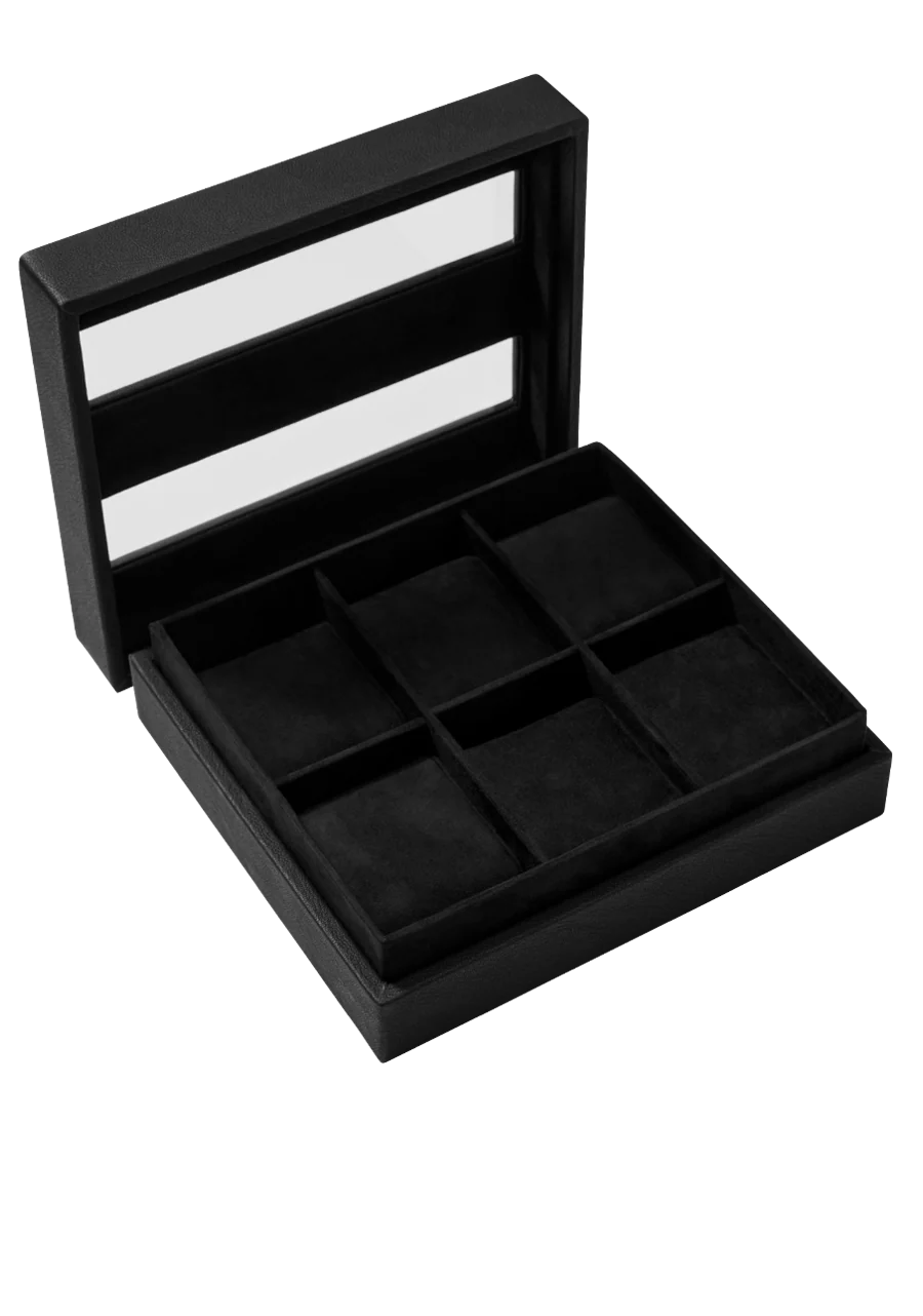 Watch Case - 6 pc - Black / Black - Image 2