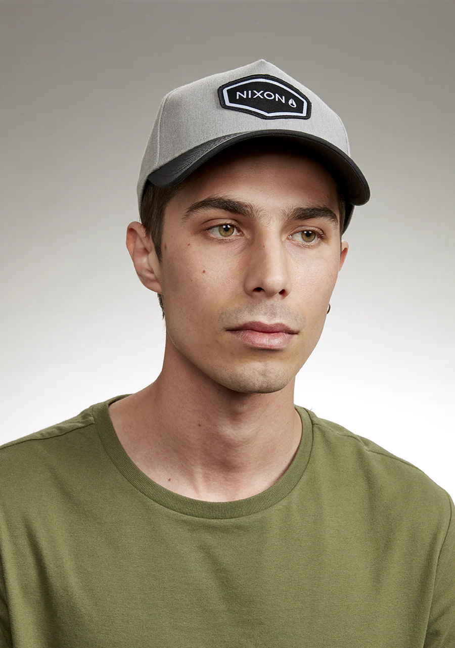 Watts Snapback - Heather Gray / Black - Image 5
