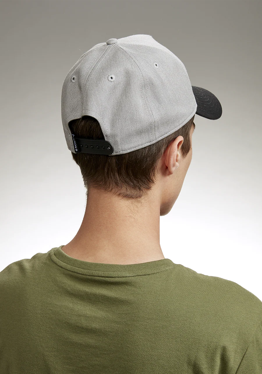Watts Snapback - Heather Gray / Black - Image 6