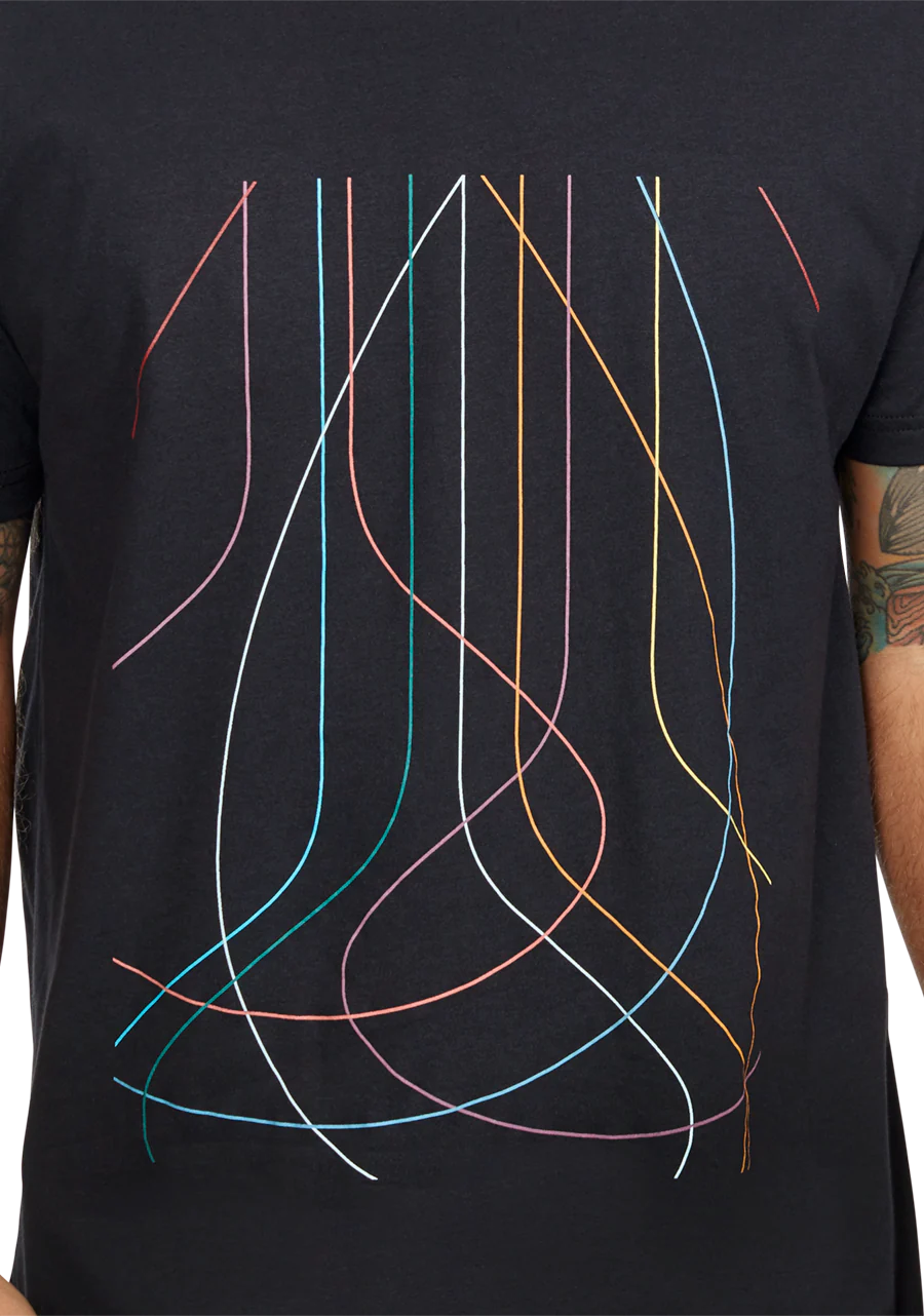 Winger Repreve® T-Shirt - Black / Multi - Image 6