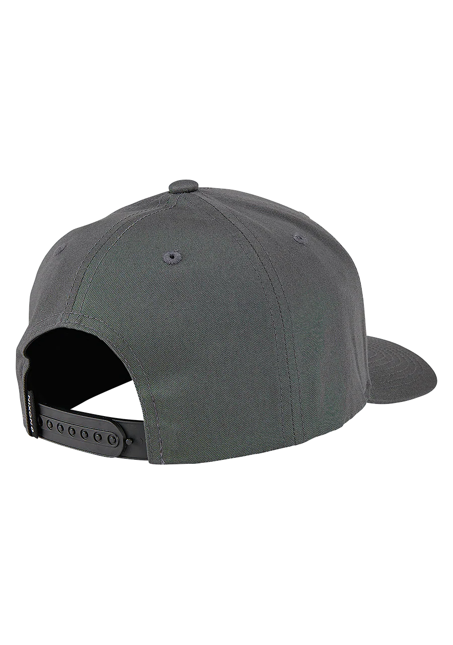 Wings Snapback Hat - Charcoal / White - Image 2