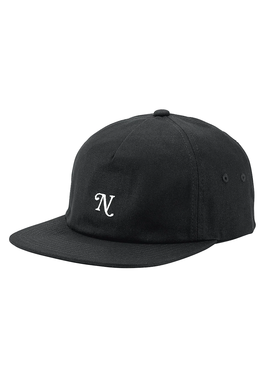 Yorker Snapback Hat - Black